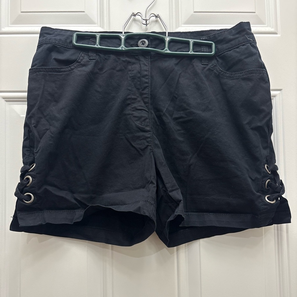 MBLM Black Gothic Shorts